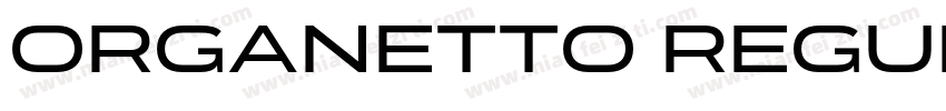 Organetto Regular C字体转换
